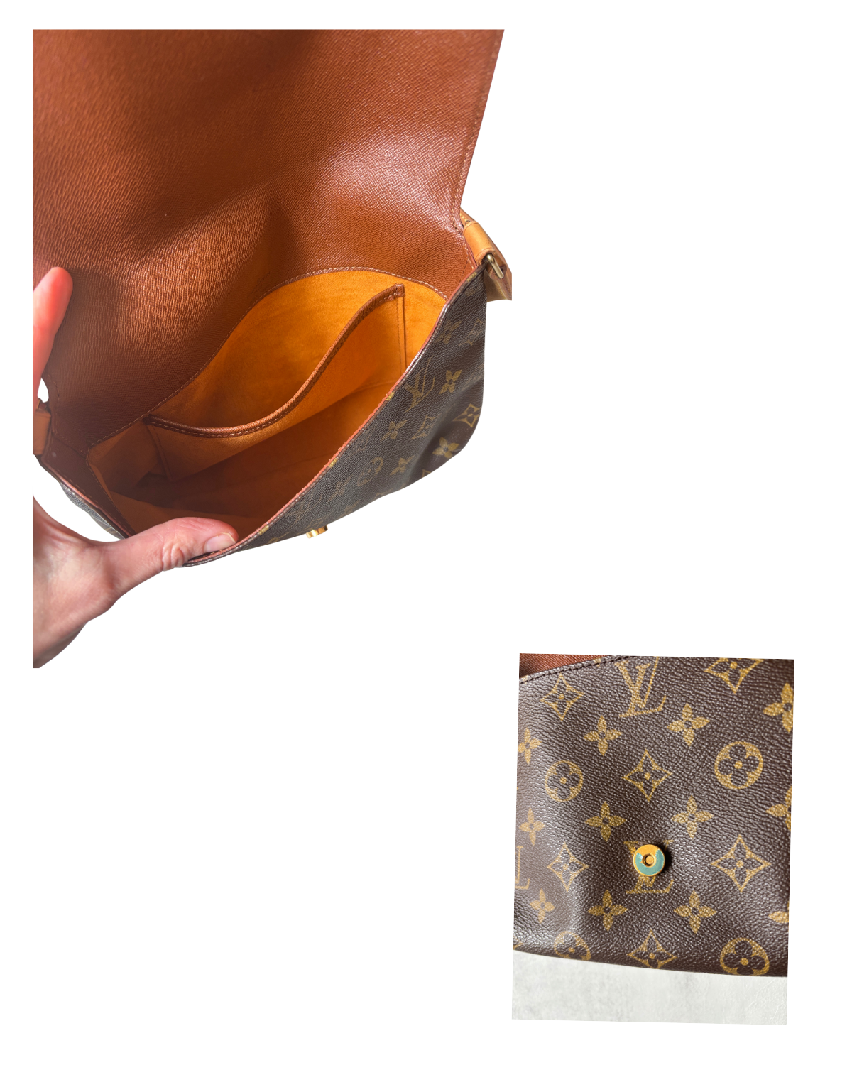 Louis Vuitton Monogram Musette Tango Shoulder Bag (2001)