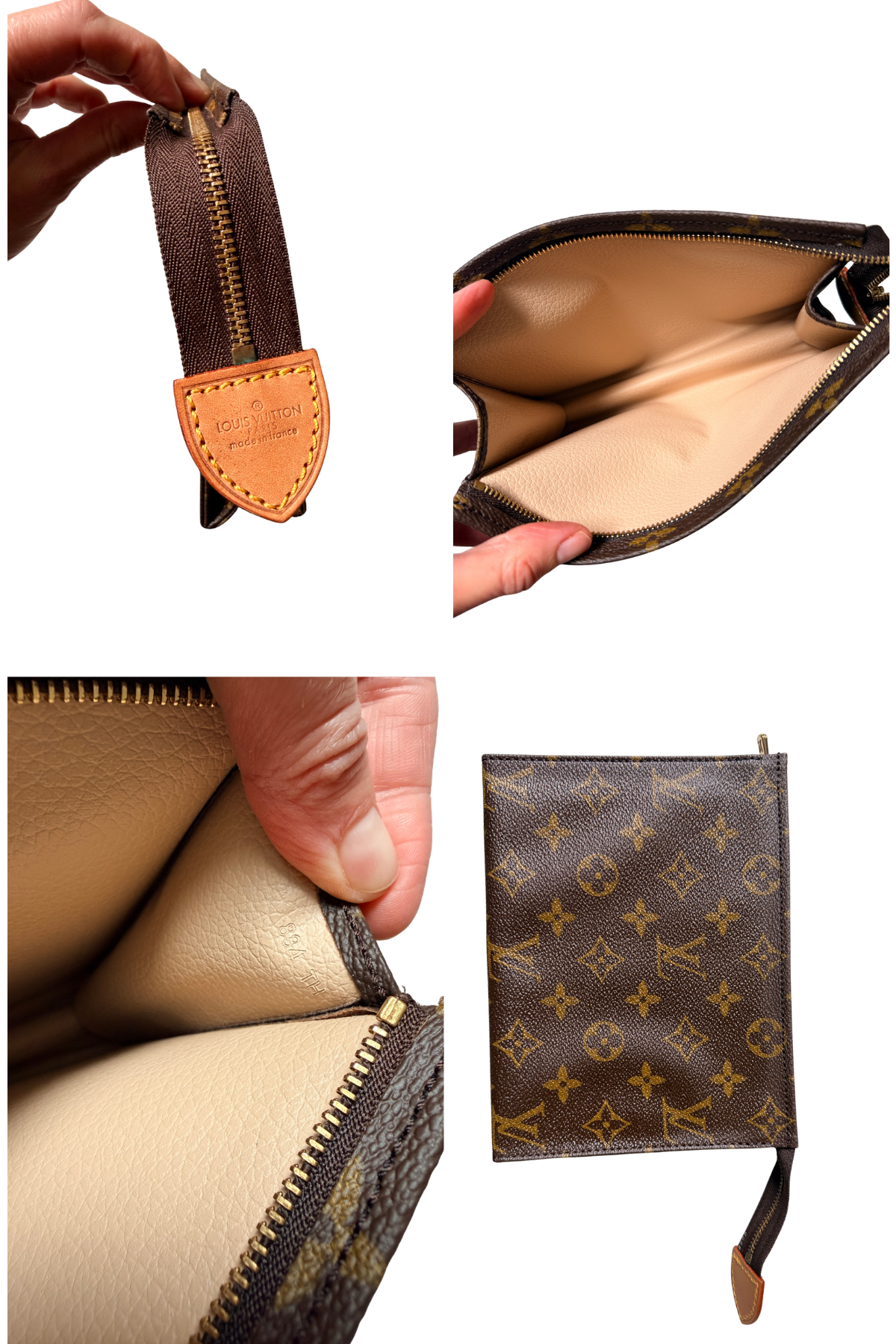 Louis Vuitton Vintage Monogram Trousse Toilette 19 (1988)