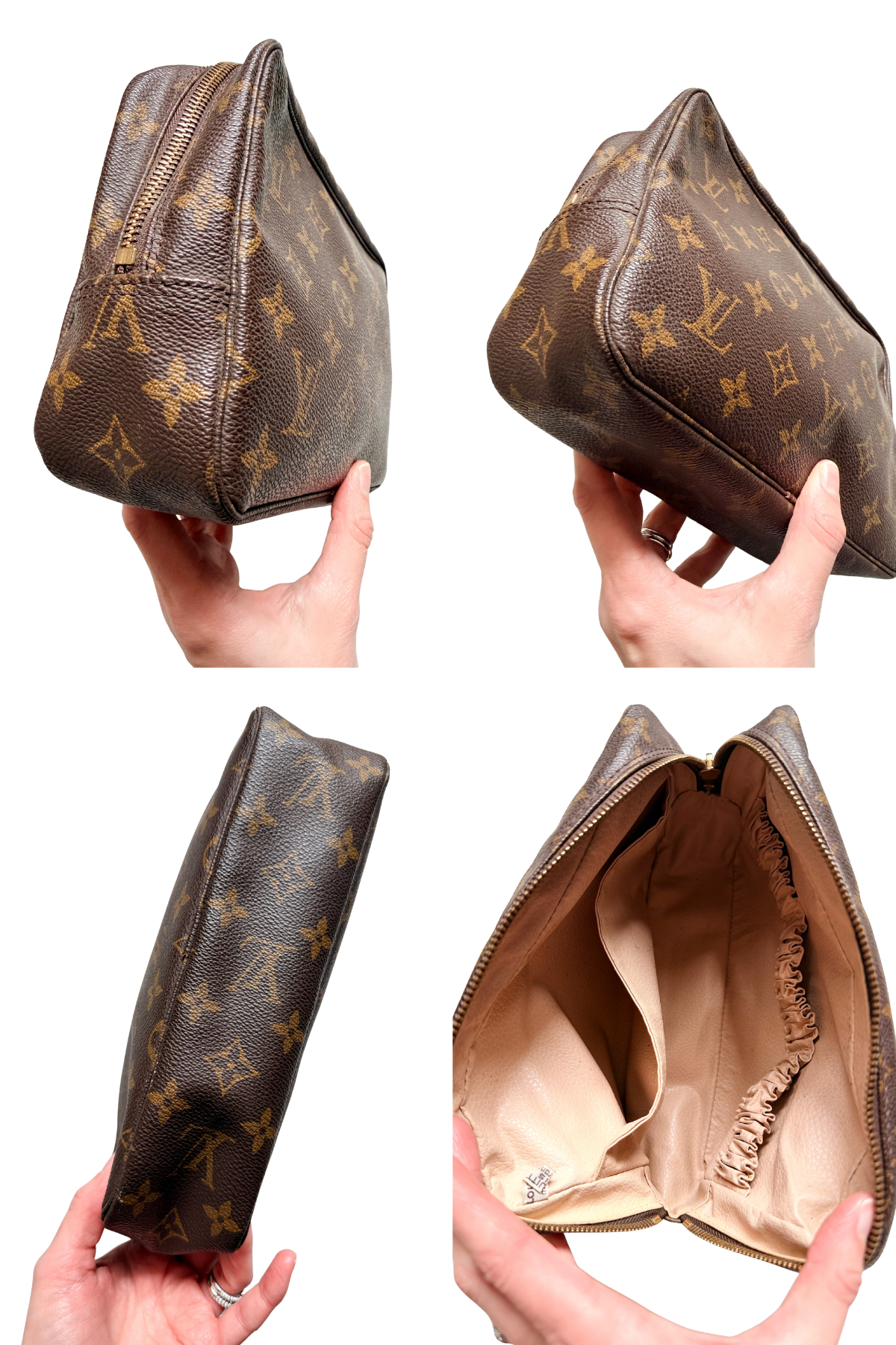 Louis Vuitton Monogram Trousse Toilette 23 (1990)
