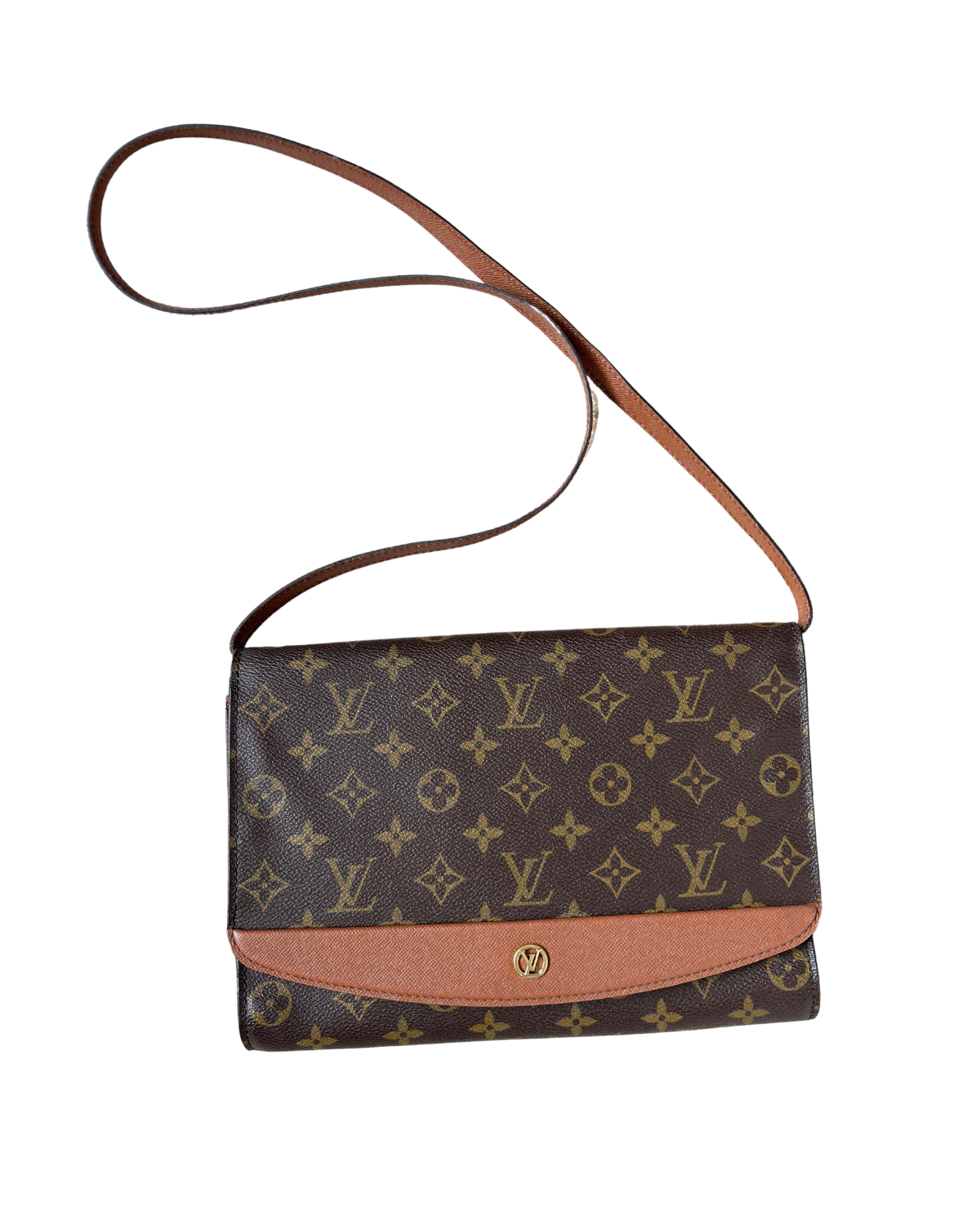 Louis Vuitton Monogram Vintage Bordeaux Clutch / Shoulder Bag