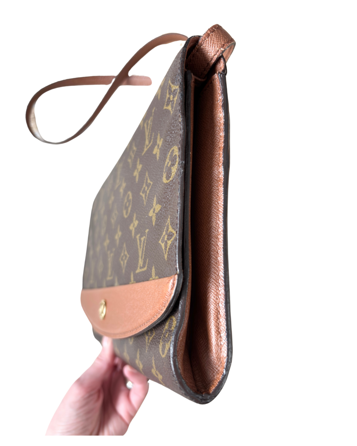 Louis Vuitton Monogram Vintage Bordeaux Clutch / Shoulder Bag