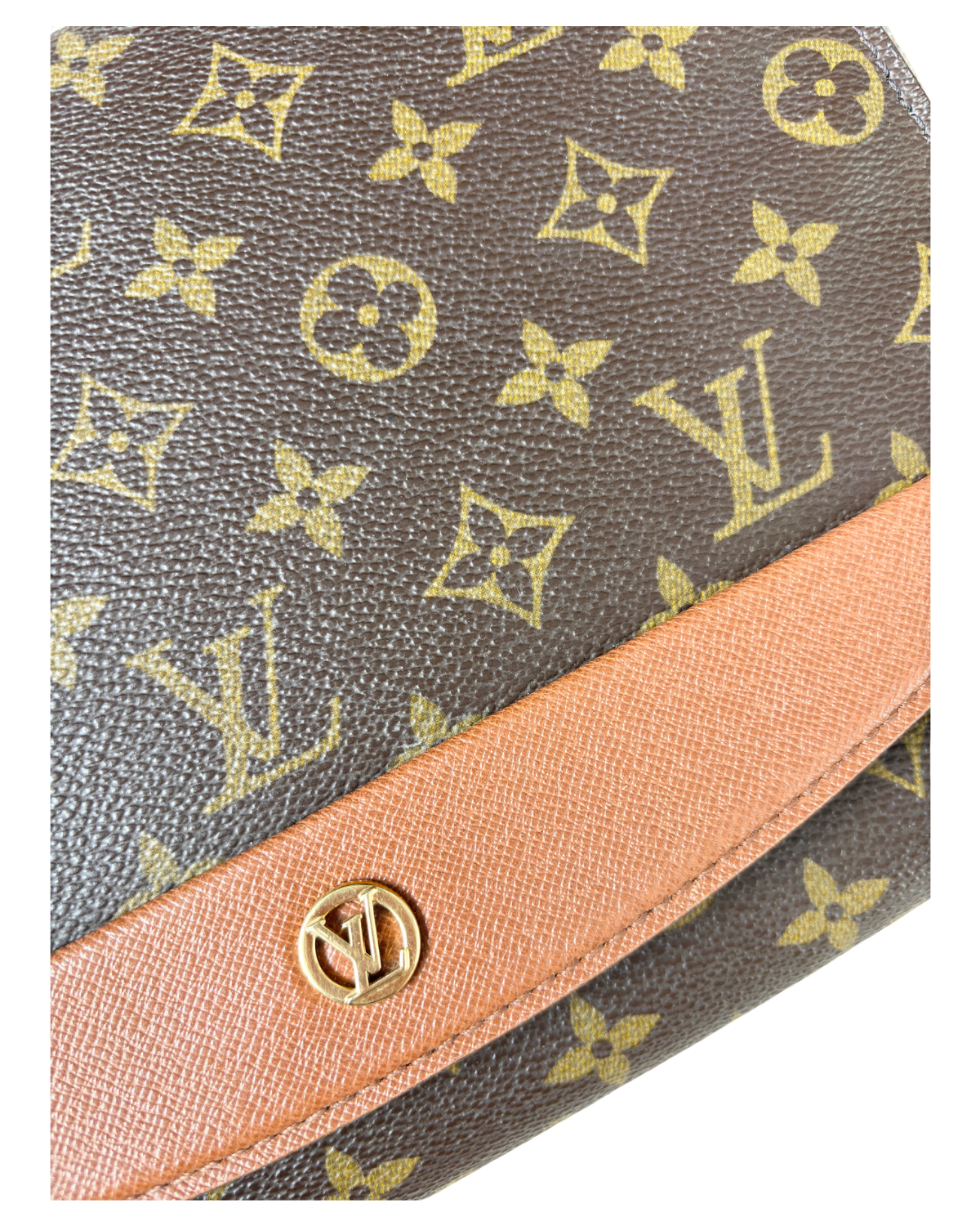 Louis Vuitton Monogram Vintage Bordeaux Clutch / Shoulder Bag