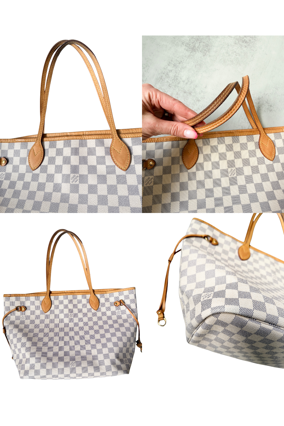 Louis Vuitton Damier Azur Neverfull MM (2006)