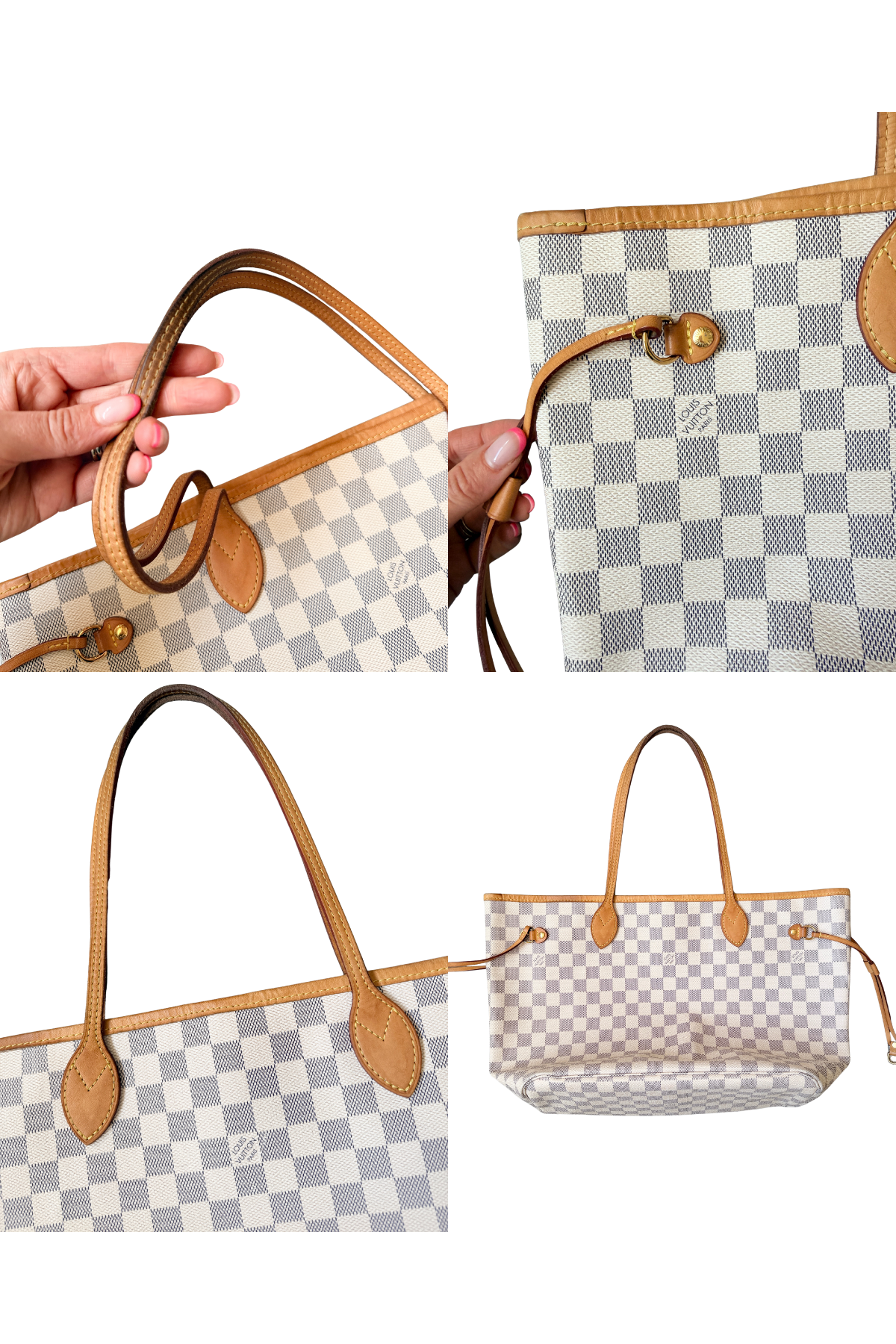 Louis Vuitton Damier Azur Neverfull MM (2006)