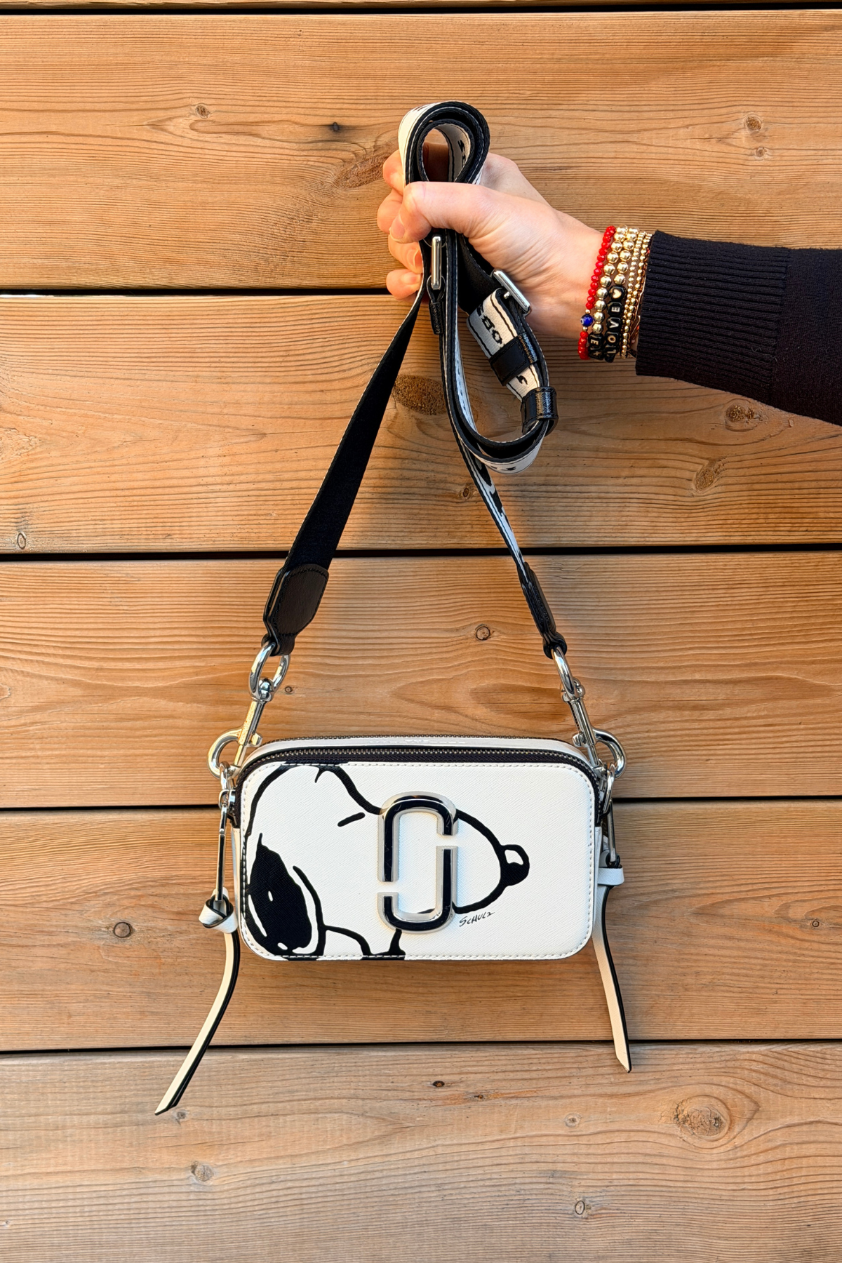 Marc Jacobs x Peanuts Snoopy Snapshot Camera Bag | Limited Collaboration