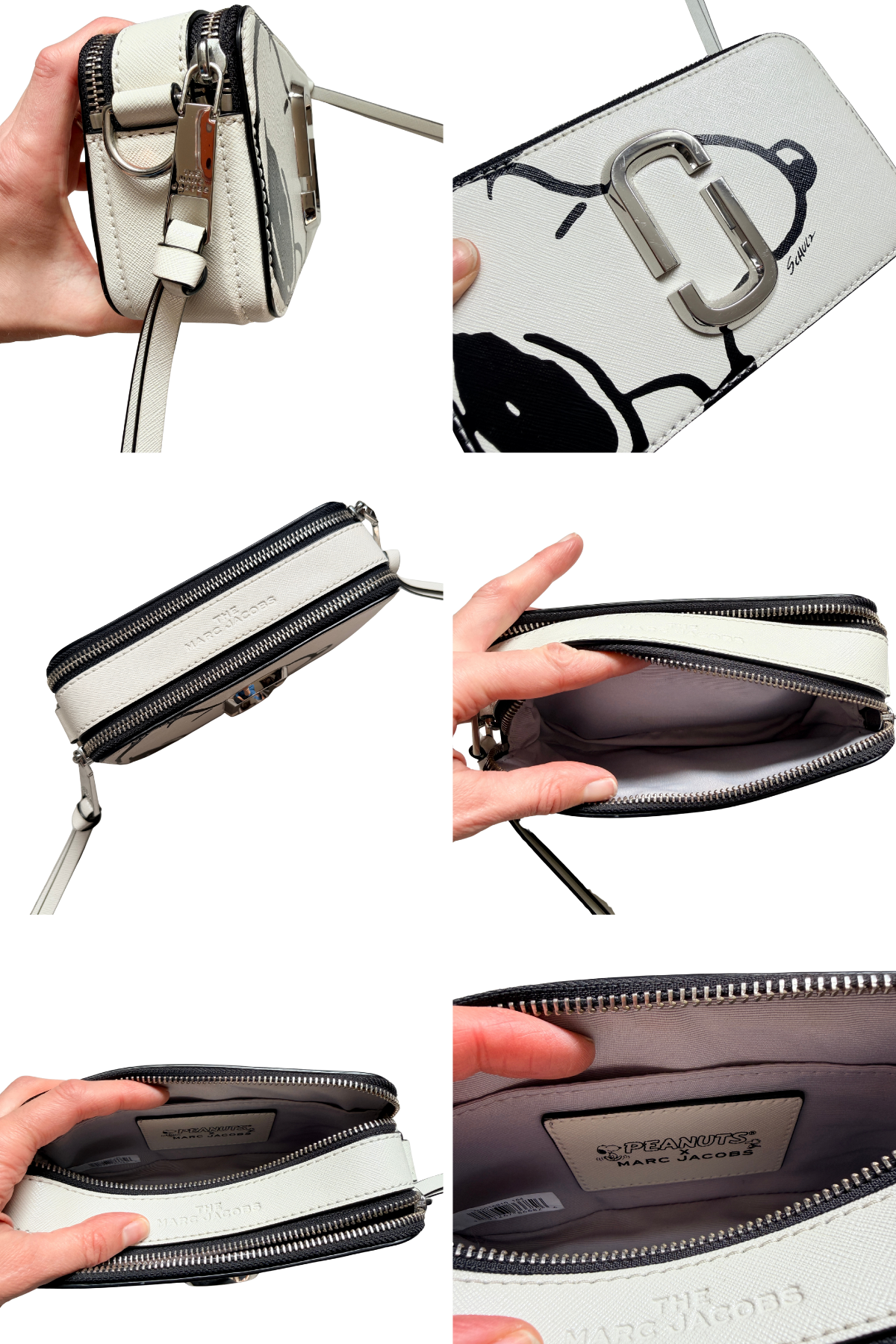Marc Jacobs x Peanuts Snoopy Snapshot Camera Bag | Limited Collaboration