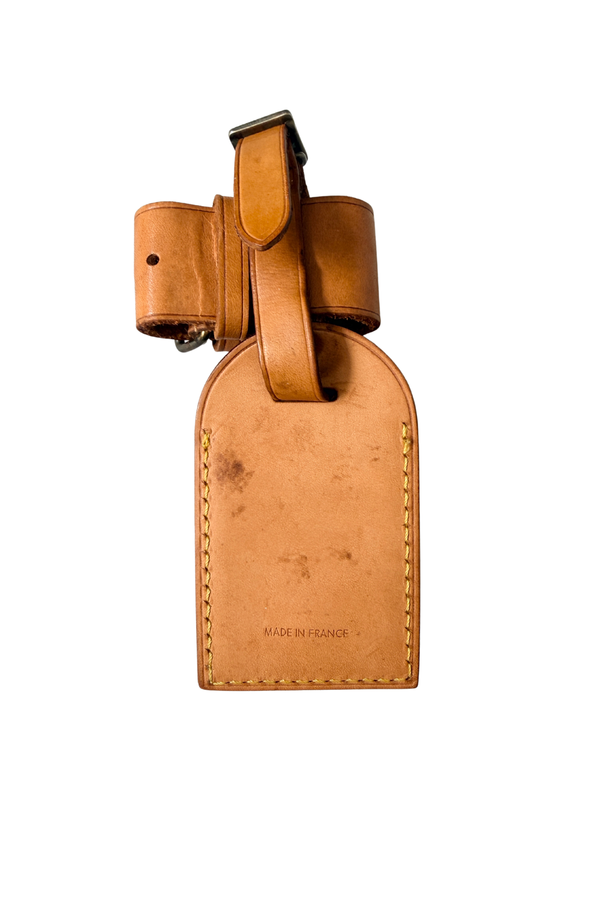 Louis Vuitton Vintage Vachetta Luggage Tag & Poignet Set #2