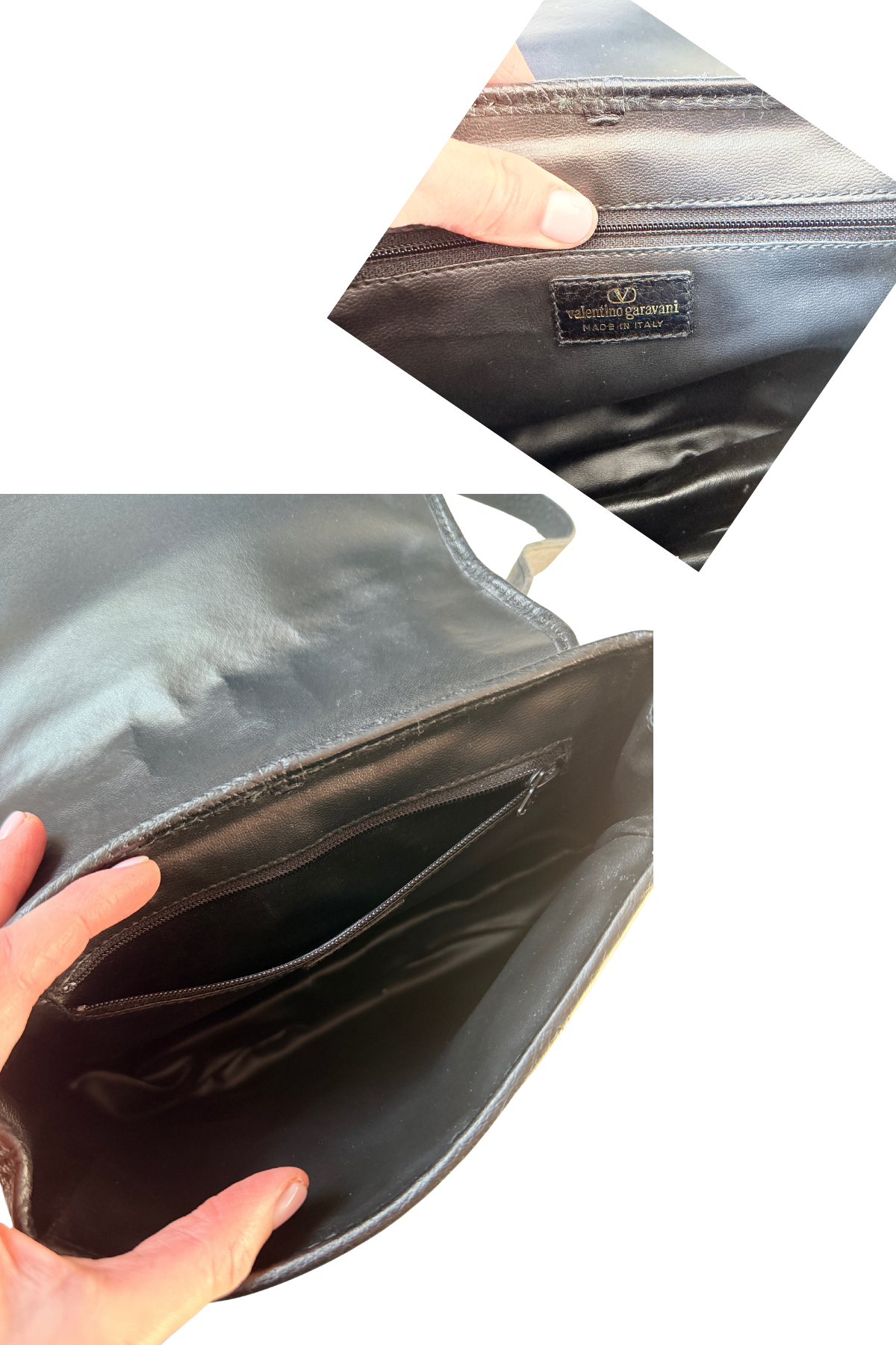 Valentino Pebbled Leather Crossbody Bag