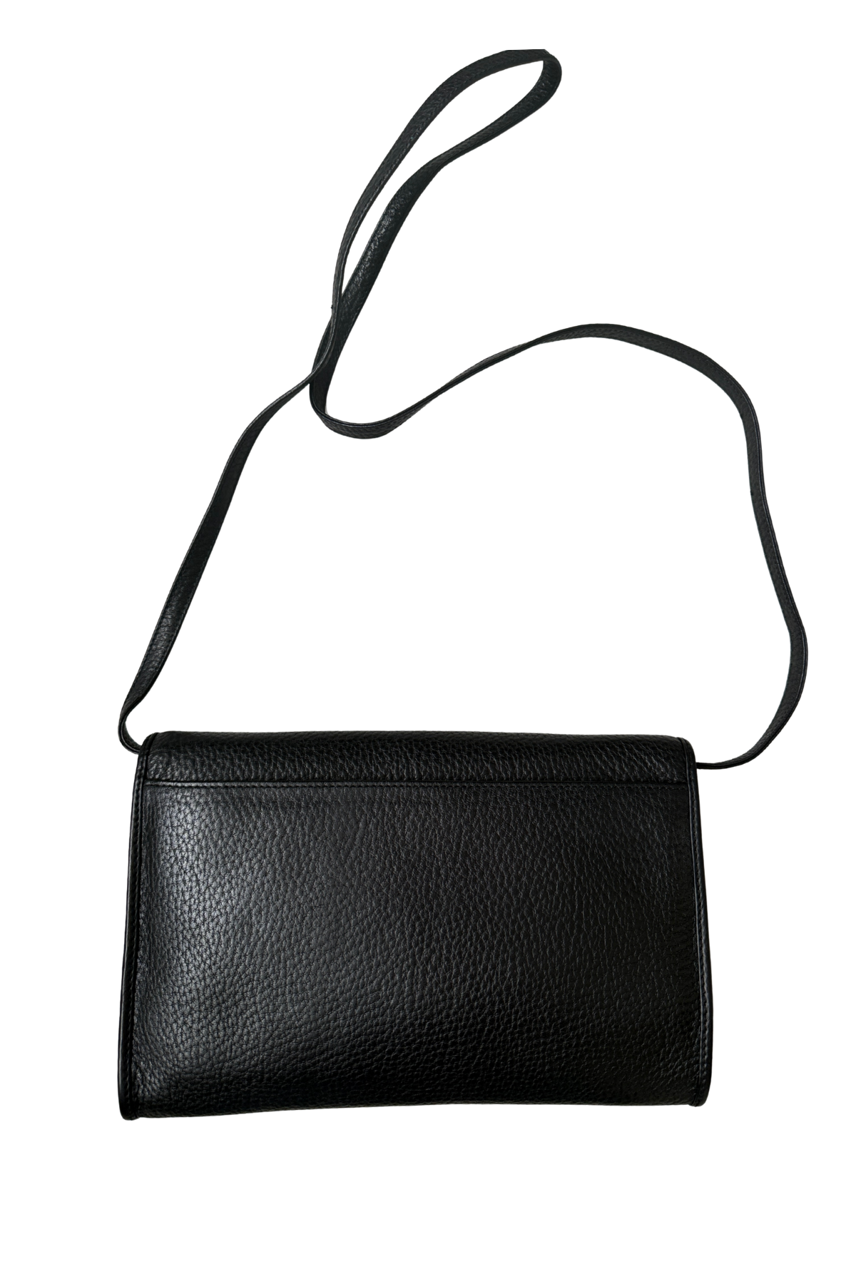 Valentino Garavani Pebbled Leather Clutch Shoulder Bag