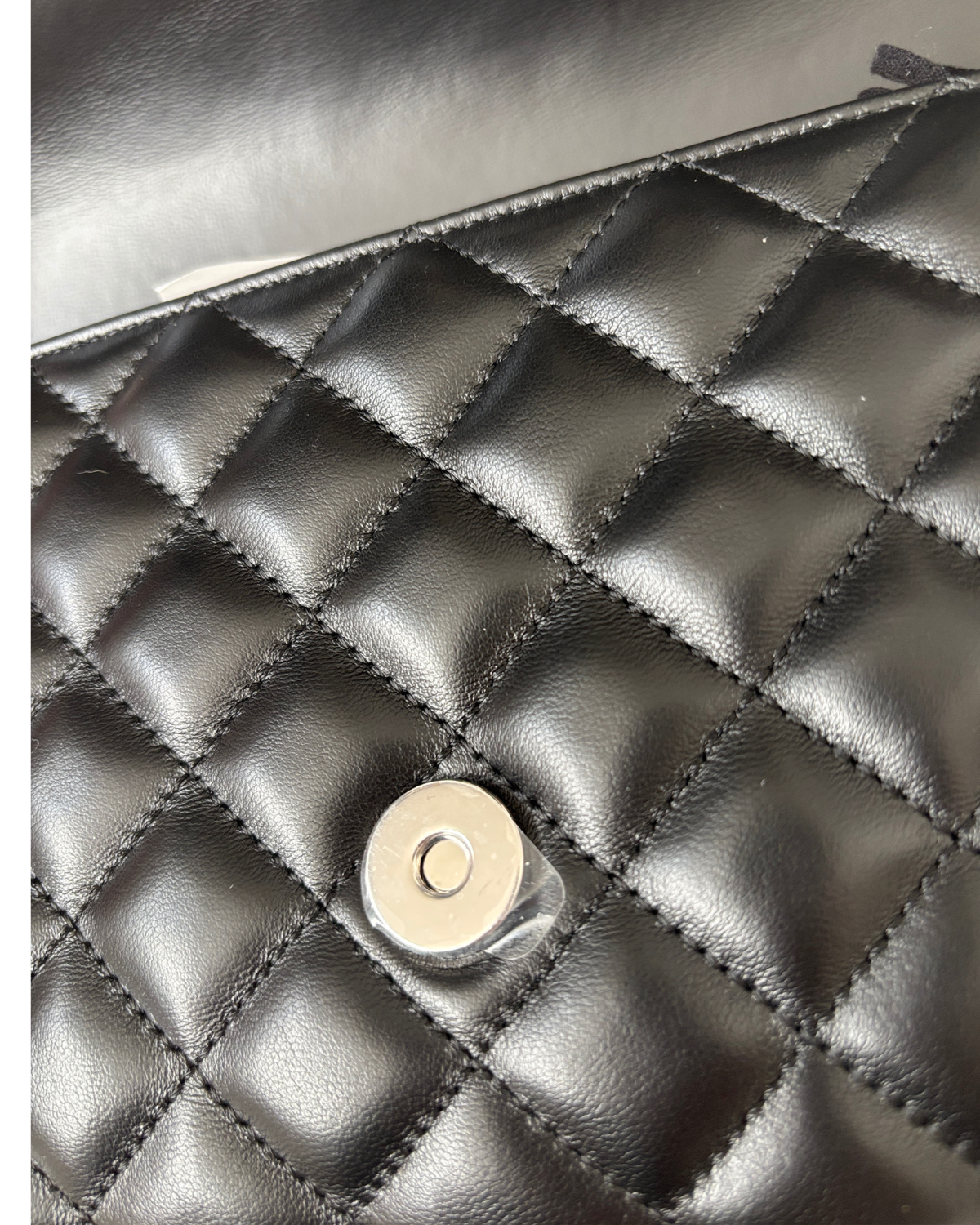 Versace Quilted Lambskin Leather Shoulder Bag with Medusa Medallion