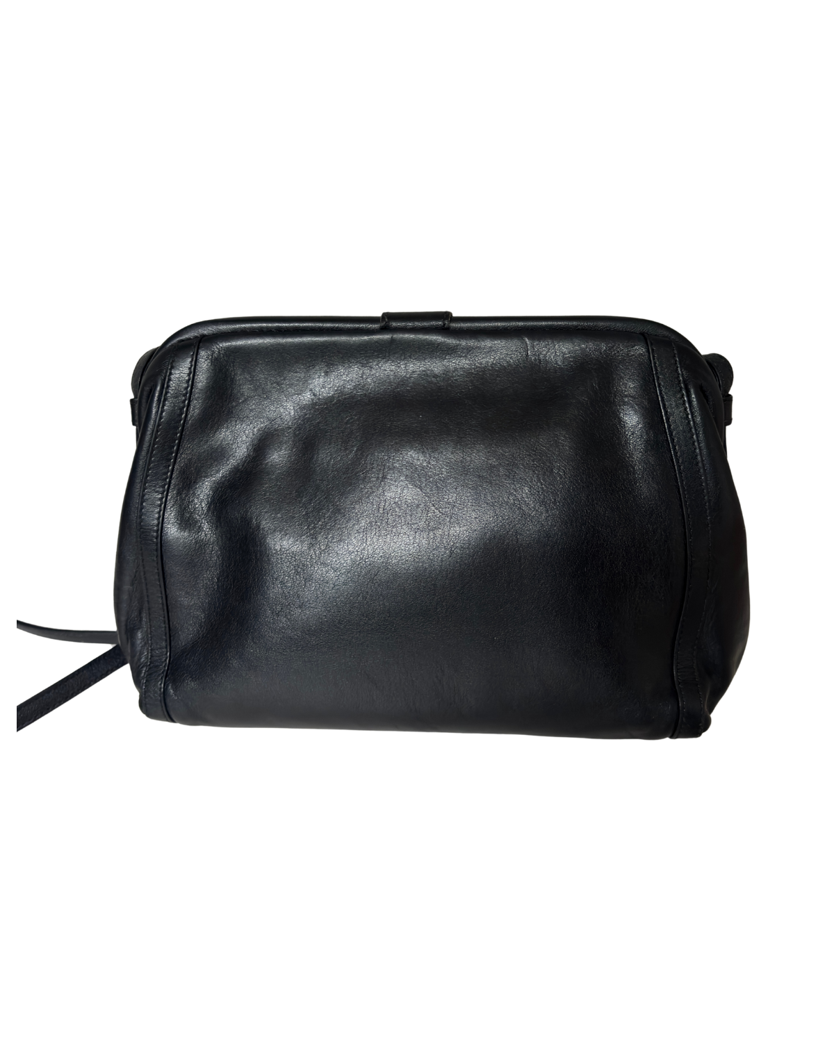 Vintage Céline Triomphe Shoulder Bag with Crest Medallion (1980'S - 1990's)