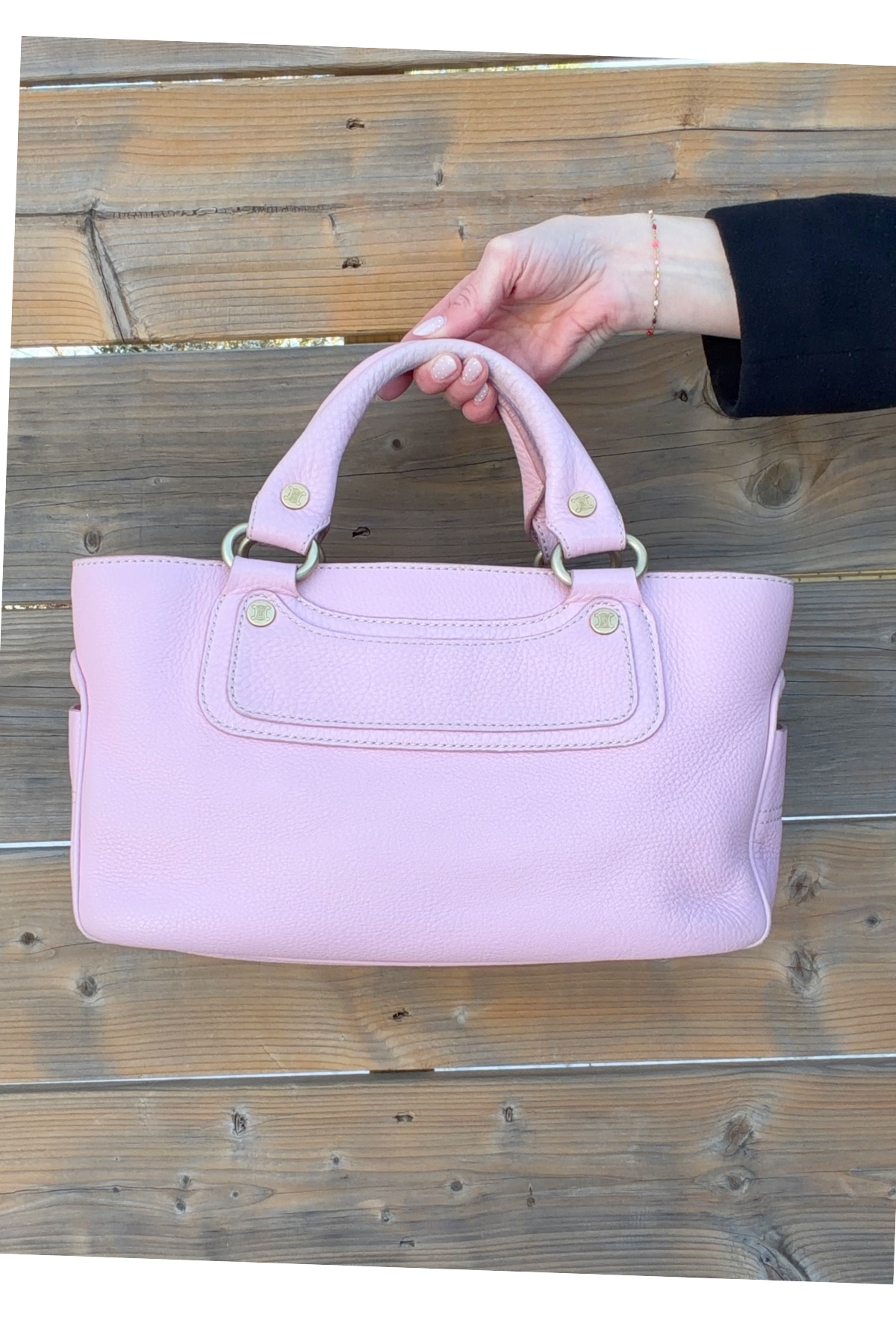 CELINE Bubble Pink Boogie Handbag (2004)