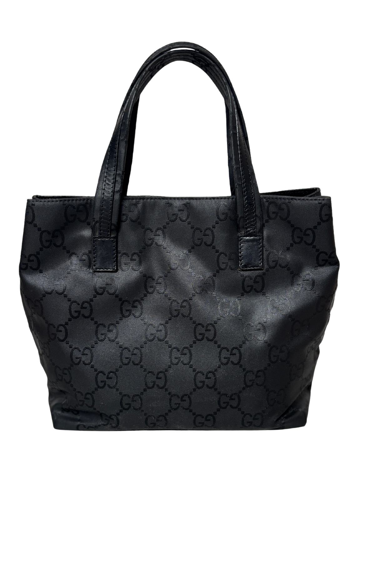 Gucci GG Black Nylon Mini Handbag