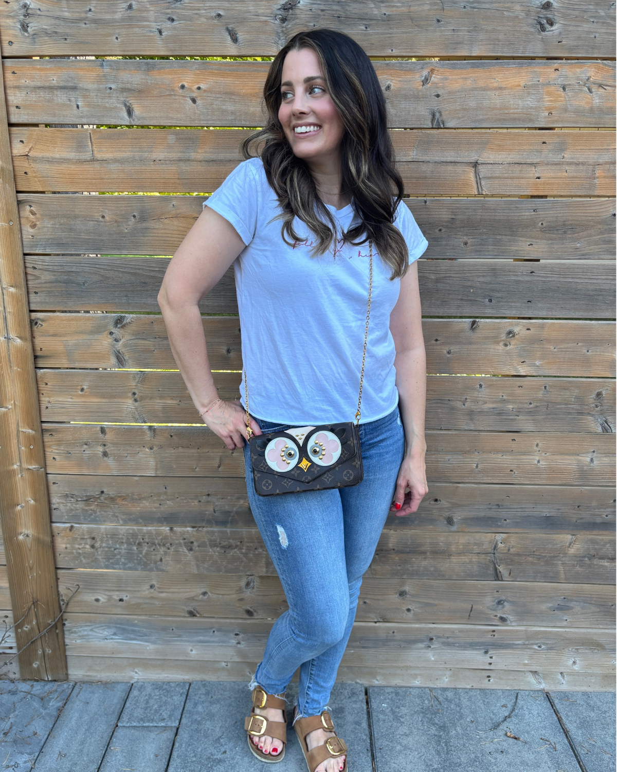 Louis Vuitton Félicie “Owl” Limited Edition Crossbody (2018) - FULL SET