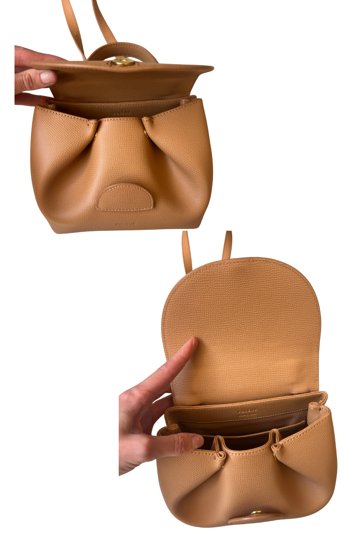 POLÈNE Numéro Un Nano - Textured Tan