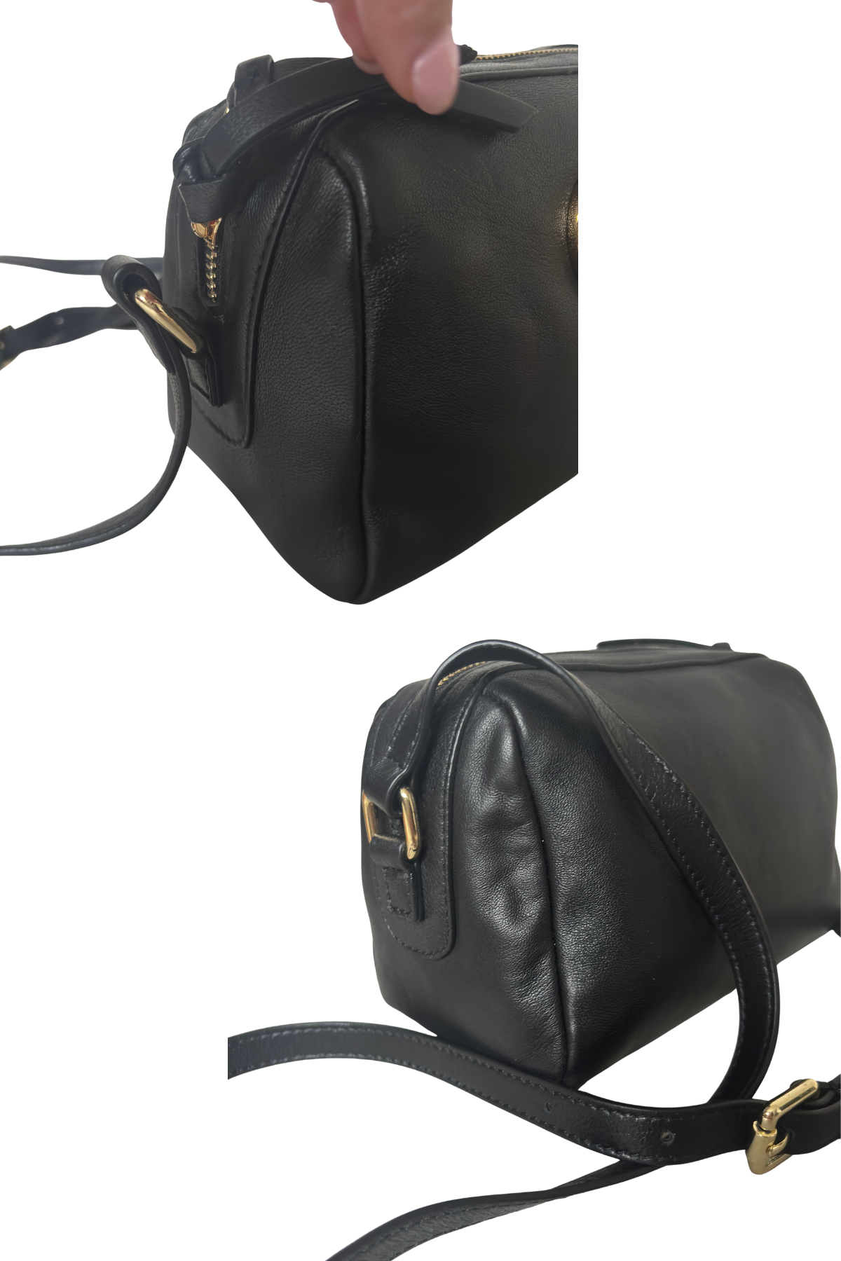 VERSACE Medusa Leather Camera Bag